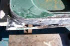 Broken welds and holes