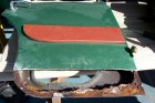 Corrosion exposed! Patch ready to fit.