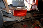 New chassis cross-member fitted.